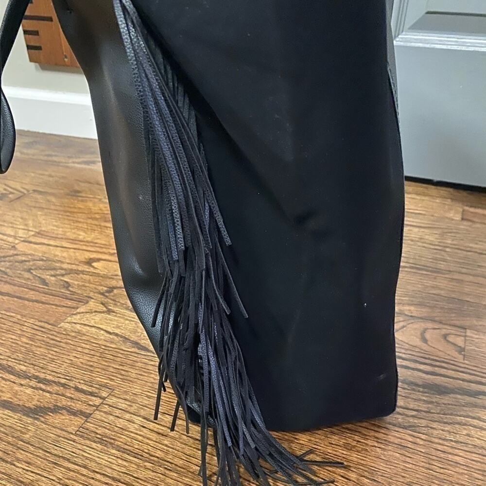 VICTORIA SECRET FRINGED BAG NWOT - Picture 4 of 5
